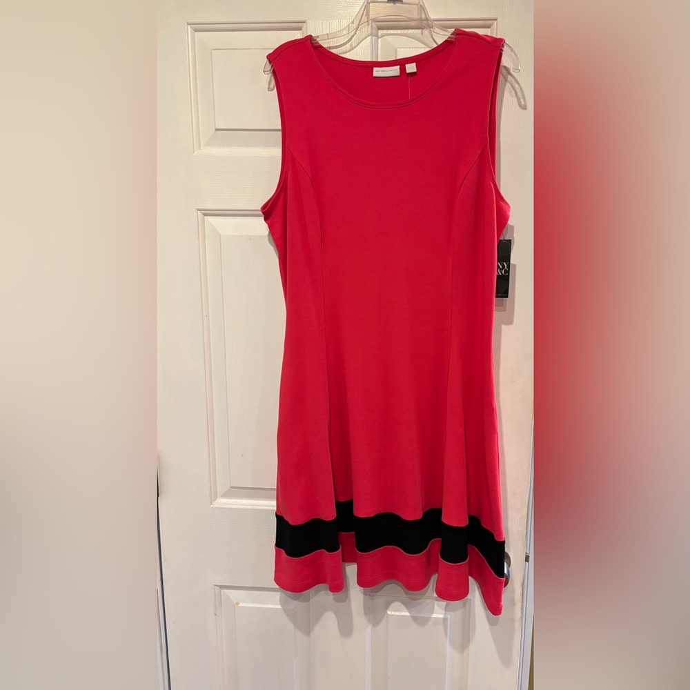 Pink/Fushia Sleeveless Dress